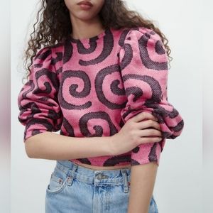 Zara Limited Edition Jacquard Sweater